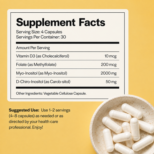 Myo-Inositol & D-Chiro Inositol+